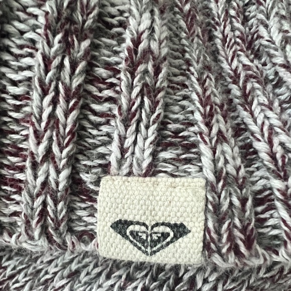 Roxy Women's Marled Purple and White Open Front‎ Cardigan Size Small - Picture 9 of 13